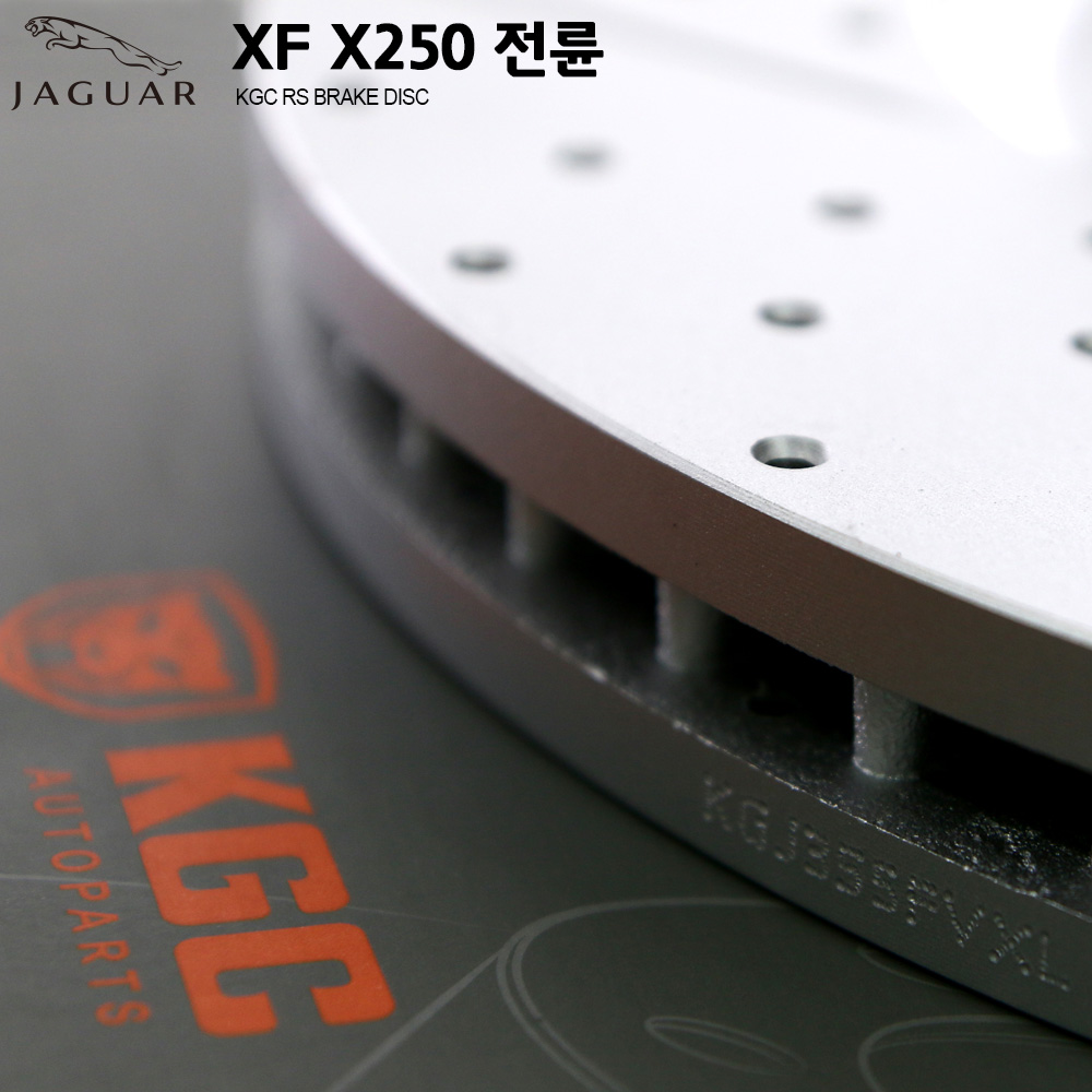 재규어 XF X250 KGC RS 브레이크 디스크 KGJ355FVX